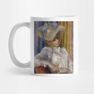 Woman with a Hat by Auguste Renoir Mug